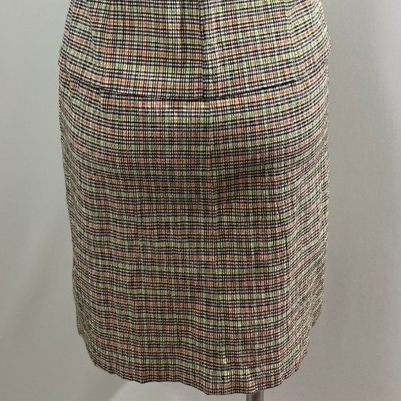 Rabbit Rabbit Rabbit 90s Plaid Mini Dress Sz 10P - Picture 3 of 12